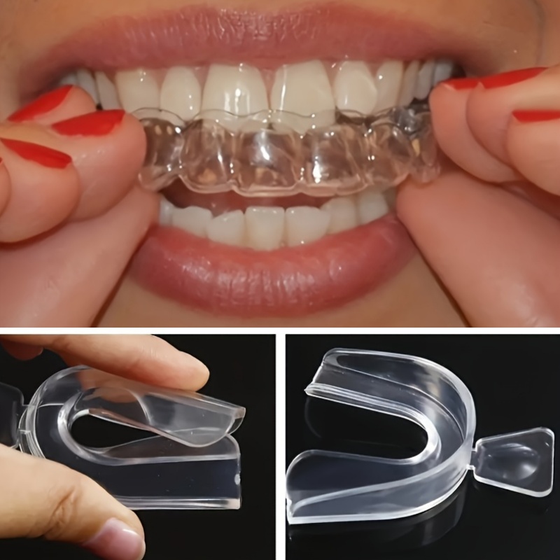 Teeth Whitening Home - 男女兼用歯列矯正シリコン製透明歯科矯正トレイ、ホワイトニング、歯並び矯正、夜間使用、歯のケアツール