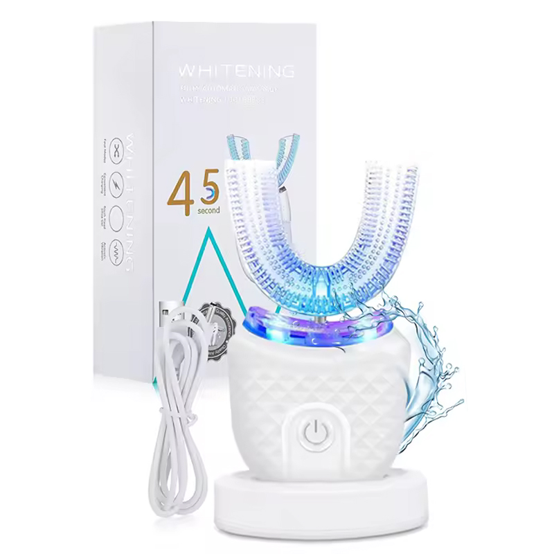 Teeth Whitening Device - U字型自動電動歯ブラシ、歯科衛生メーカー、360度