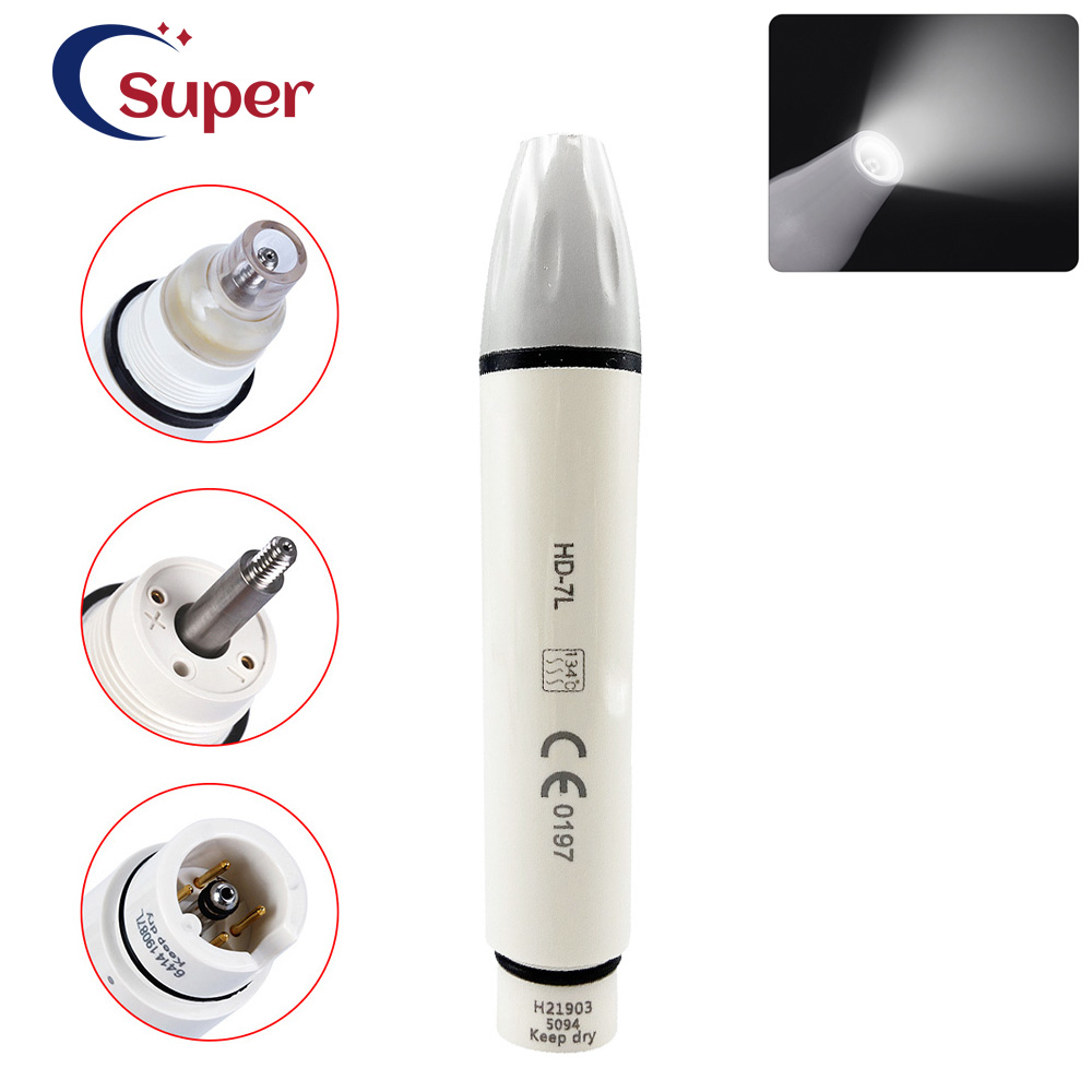 Teeth Whitening Youtube - LEDライト付き歯科用超音波スケーラー HD-7L ハンドピースは、D*E S*telecチップチューブに適合、取り外し可能な歯のホワイトニングツール