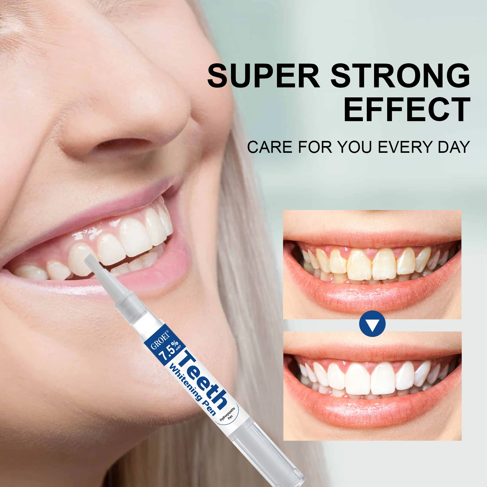 ヒドロキシアパタイト歯のホワイトニングペンまばゆい白いステイ - Teeth Whitening Pen のレビューと価格