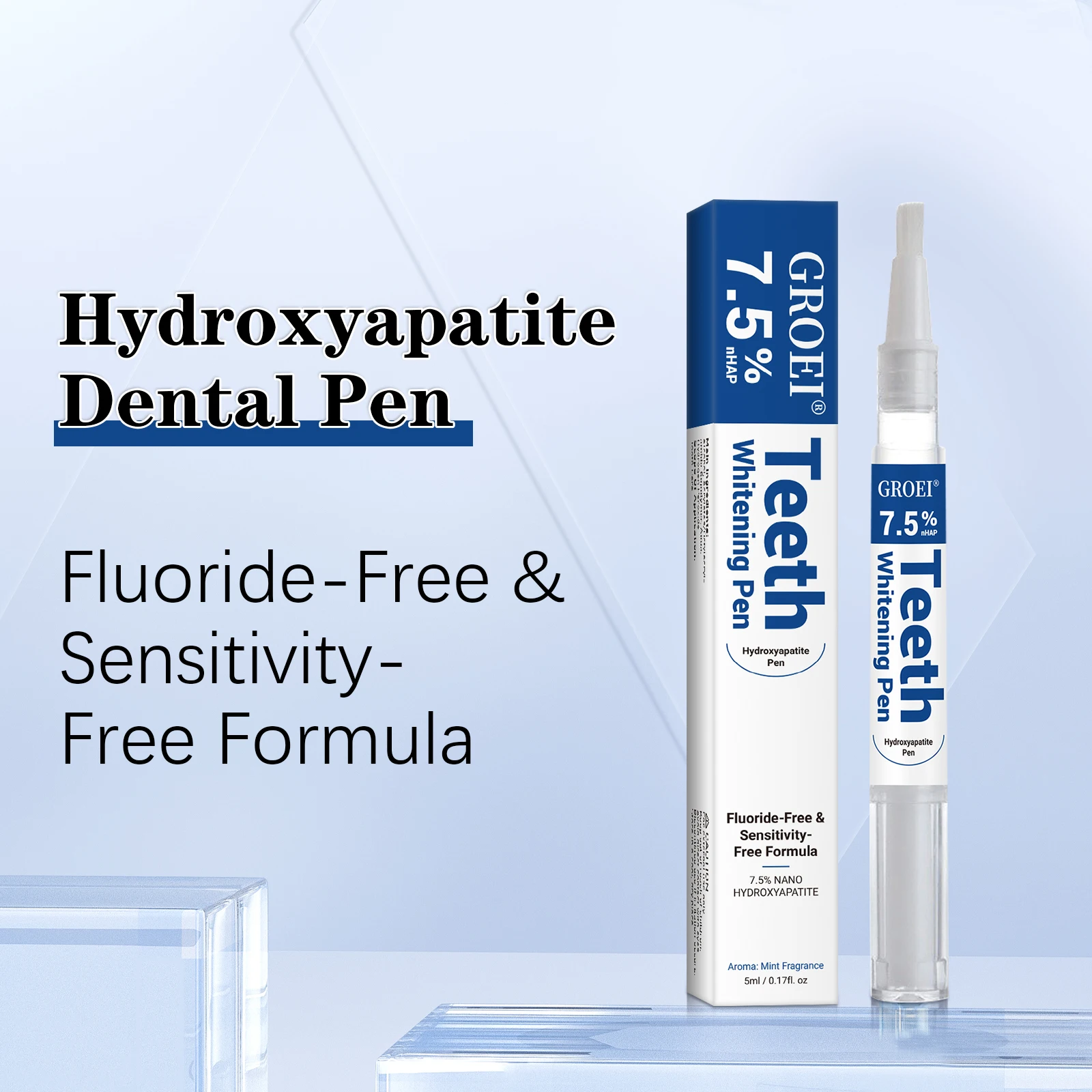 ヒドロキシアパタイト歯のホワイトニングペンまばゆい白いステイ - Teeth Whitening Pen のレビューと価格