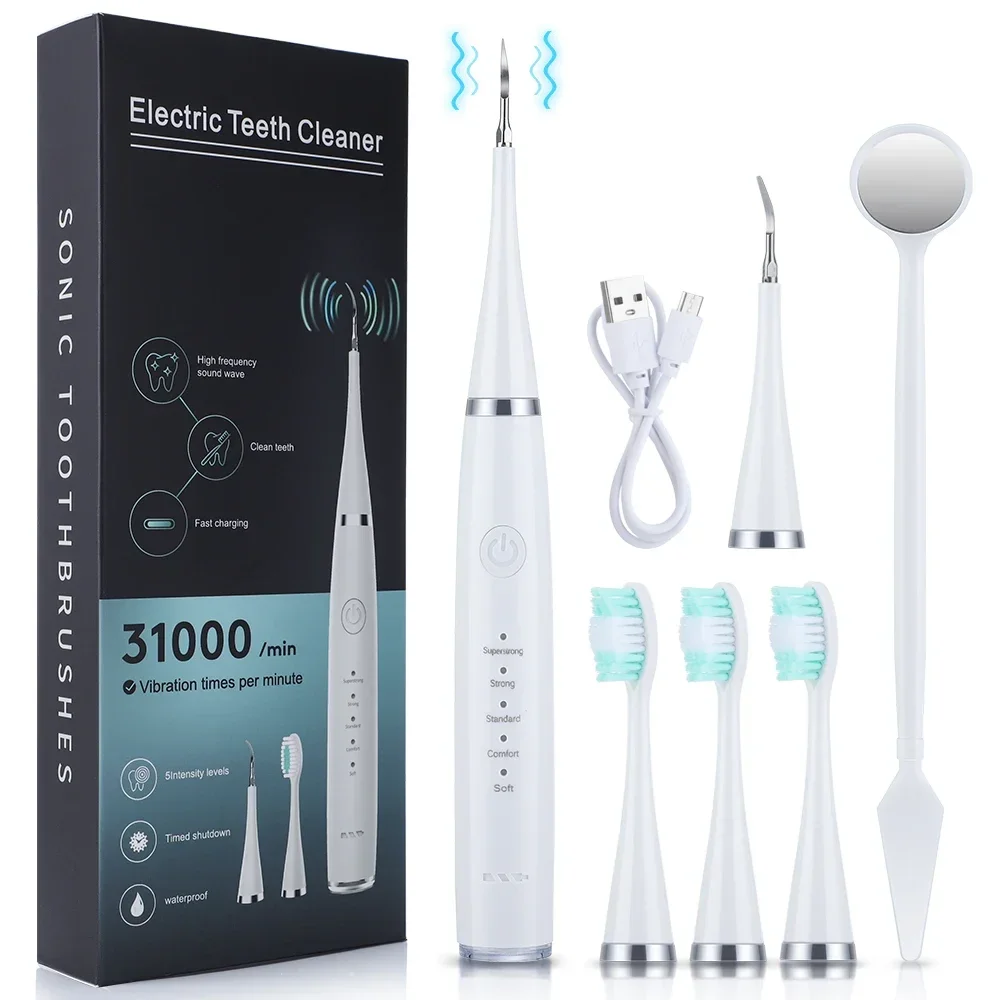 超音波スケーラー 歯のクリーニング 歯石除去 プラーク除去  - Teeth Whitening Home のレビューと価格