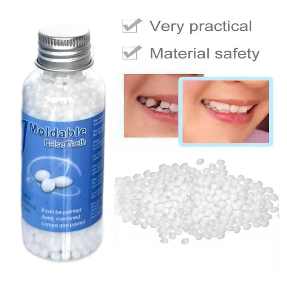樹脂製一時的な歯の修復 歯の隙間 偽の歯 固形接着剤 義歯接 - Teeth Whitening Home のレビューと価格