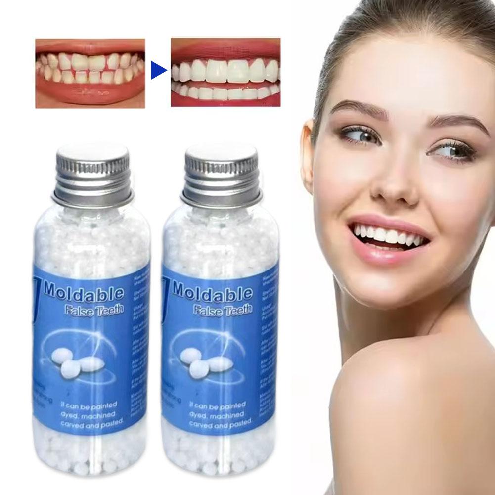 樹脂製一時的な歯の修復 歯の隙間 偽の歯 固形接着剤 義歯接 - Teeth Whitening Home のレビューと価格