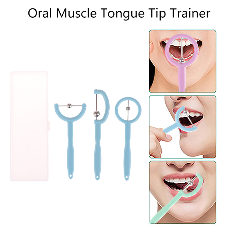 3 個の子供用口腔筋トレーニングツール舌先エクササイズキット - Teeth Whitening Pen のレビューと価格