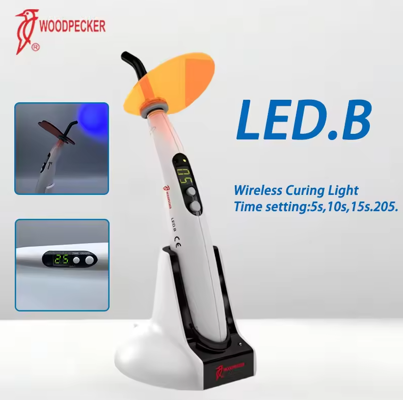 歯科用硬化光ウッドペッカー LED B LED マシン口腔感 - Teeth Whitening Light のレビューと価格