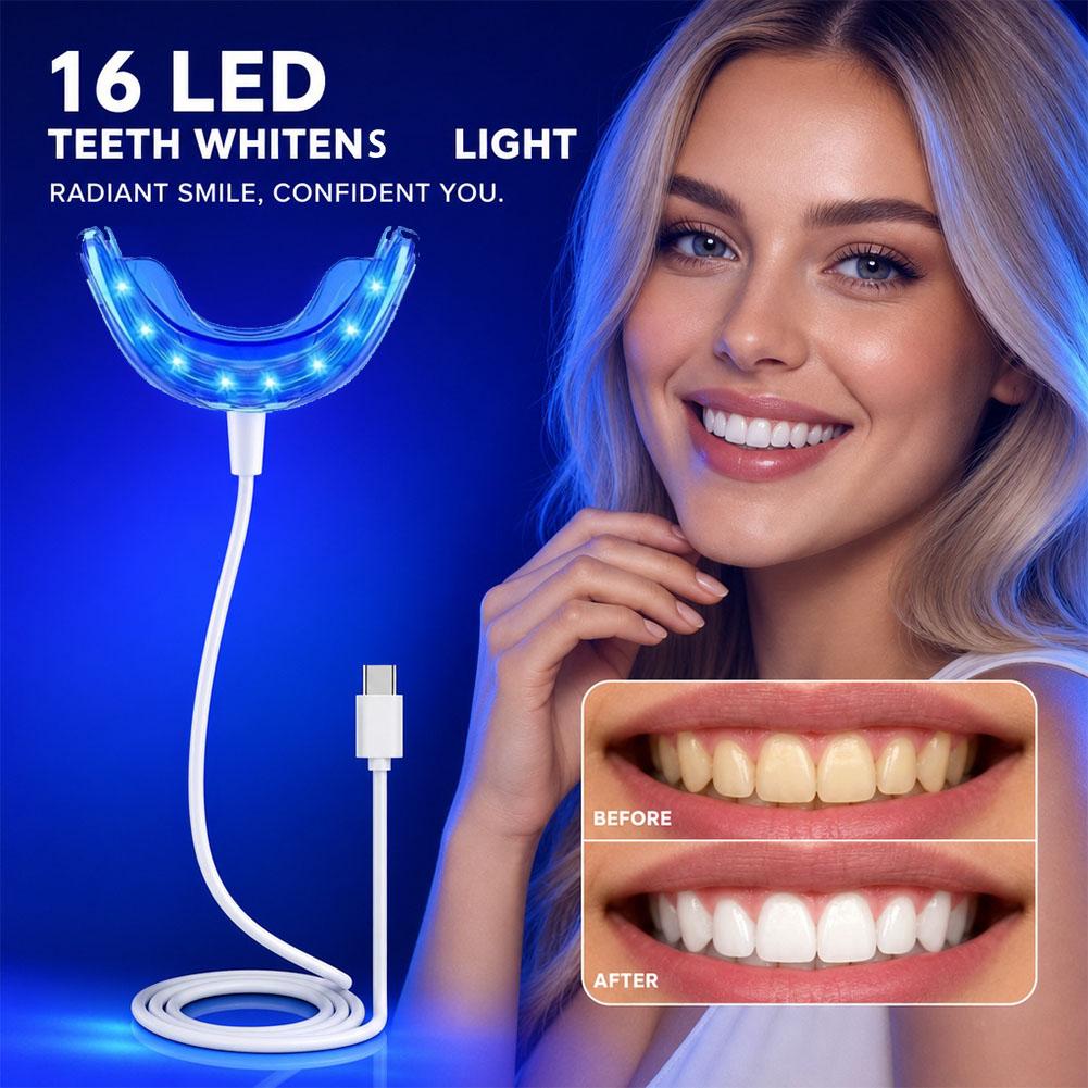 歯のホワイトニング促進器 スマートLEDブルーライト ポータ - Teeth Whitening Device のレビューと価格