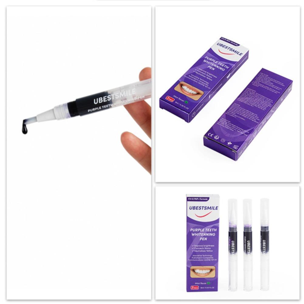パープル歯のホワイトニングペンV34、PAPカラーコレクター - Teeth Whitening Pen のレビューと価格