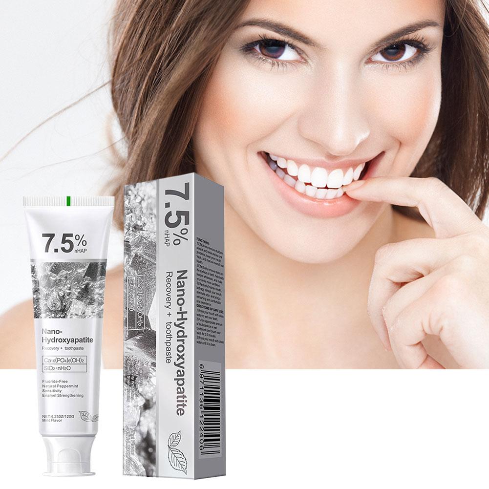 7.5%ナノハイドロキシアパタイト配合歯磨き粉、ホワイトニン - Teeth Whitening Cream のレビューと価格