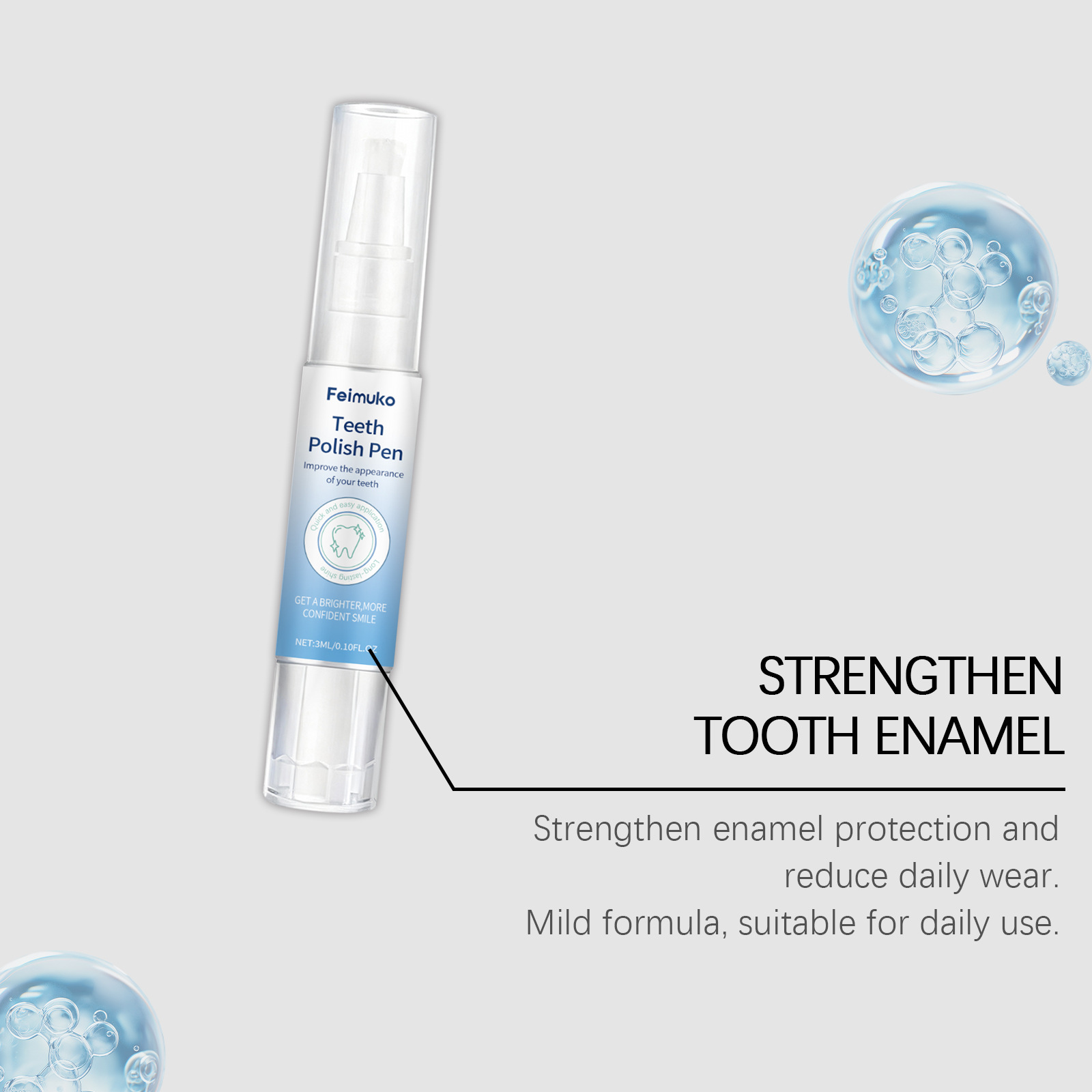 歯のホワイトニングペイント インスタントホワイト歯磨き剤 長 - Teeth Whitening Pen のレビューと価格