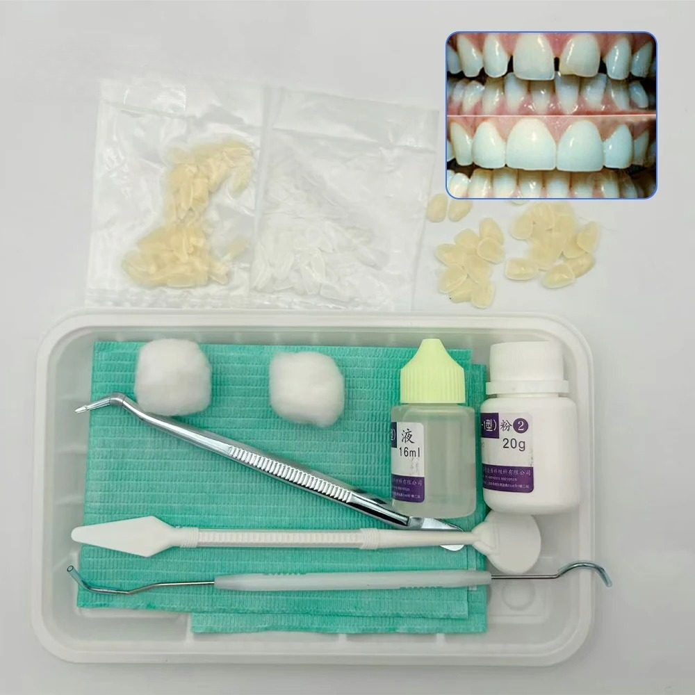 フルマウス自己粘着超薄型一時的なベニア – 練習用レジン歯ホ - Teeth Whitening Yellow Teeth のレビューと価格