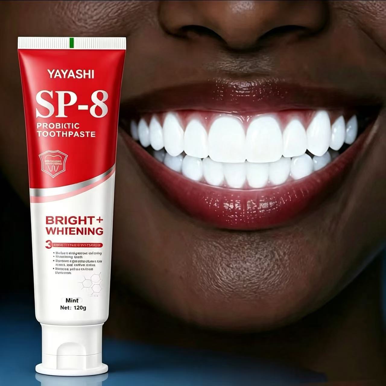 ヤヤシ SP-8 プロバイオティクス ホワイトニング＆ステイ - Teeth Whitening Yellow Teeth のレビューと価格